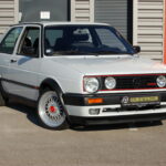Volkswagen Golf 2 GTI G60 — Préparation SCHRICK 210 ch — vue trois-quarts avant