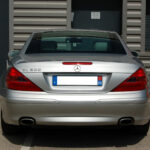 Mercedes SL 500 (R230) 306 ch BVA — vue arrière complémentaire