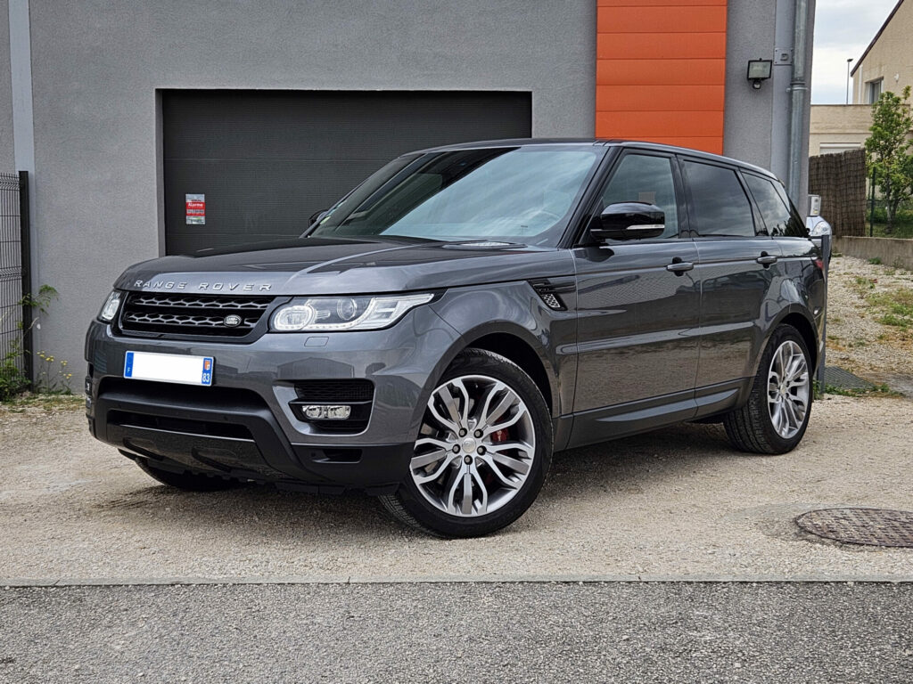 Land Rover Range Rover Sport 3.0 SDV6 292 ch HSE Dynamic BVA — vue trois-quarts avant