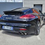 Porsche Panamera S Hybrid V6 3.0 416 ch — vue trois-quarts arrière opposée
