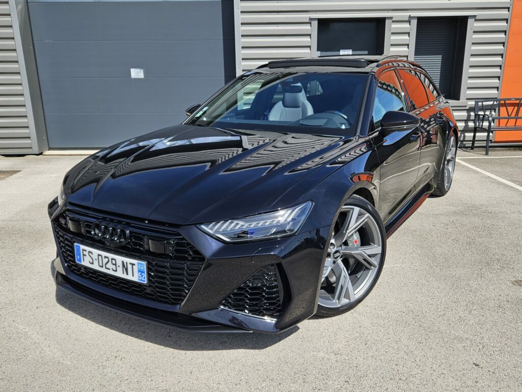 Audi RS6 C8 4.0 TFSI 600 ch Quattro Tiptronic 8 — vue trois-quarts avant