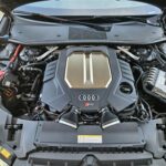 Audi RS6 C8 4.0 TFSI 600 ch Quattro Tiptronic 8 — compartiment moteur