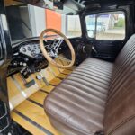 Chevrolet 3100 Apache V8 Restomod — 1955 — banquette et volant