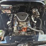 Chevrolet 3100 Apache V8 Restomod — 1955 — compartiment moteur