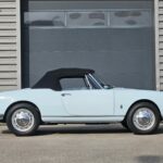 Alfa Romeo Giulia 1600 Spider Type 10123 - profil avec capote fermée