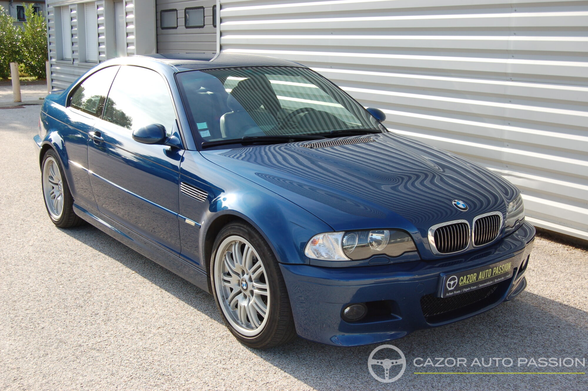 BMW M3 Coupé E46 SMG II — vue trois-quarts avant