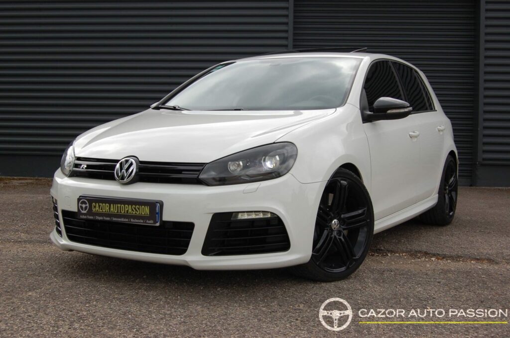 Volkswagen Golf 6 VI R DSG — vue trois-quarts avant