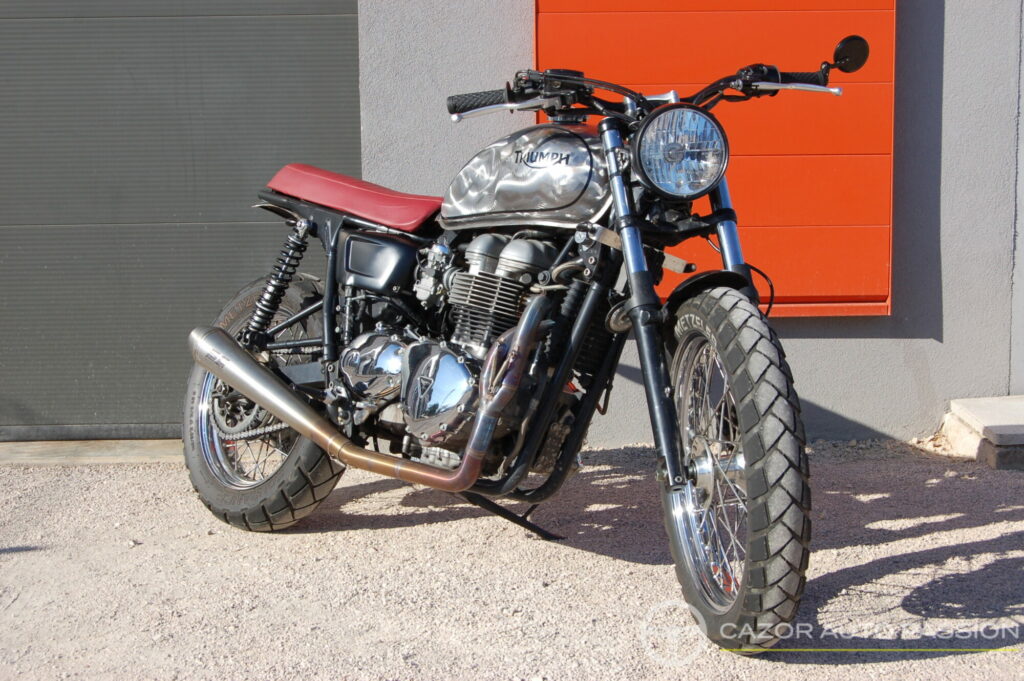 Triumph Bonneville / GoodWood Spirit by Thomis Motorcycles ( Srambler look )