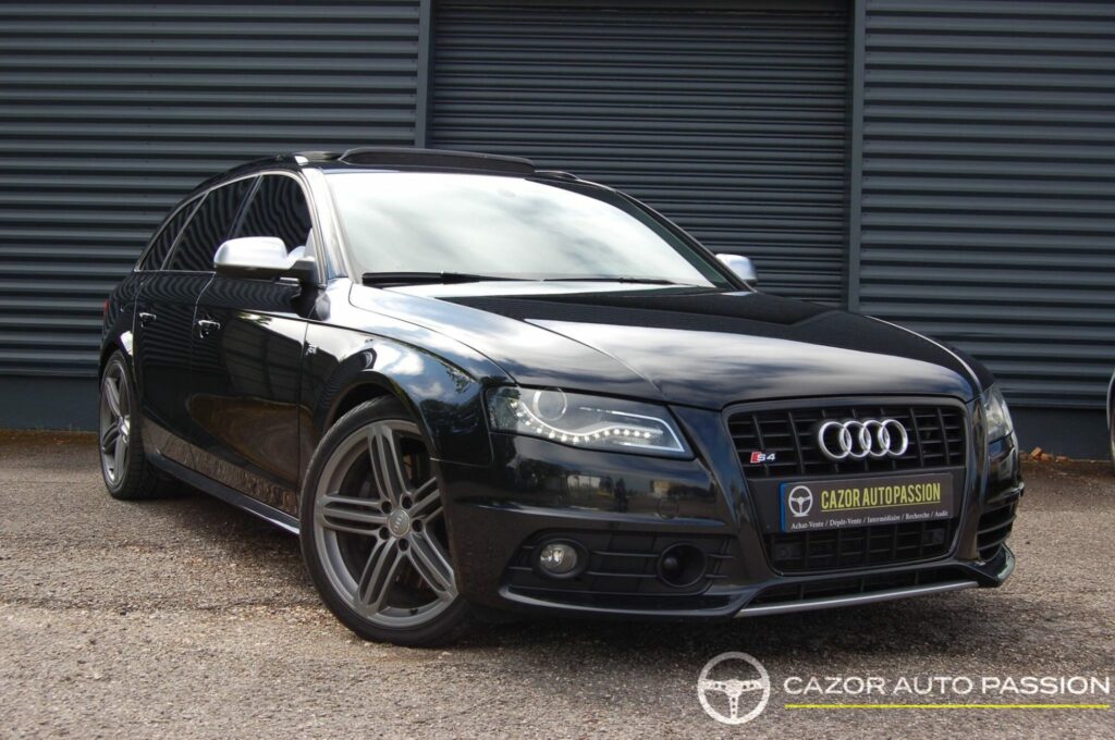Audi S4 Avant B8 ABT 435 ch S-Tronic — vue trois-quarts avant