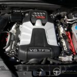 Audi S4 Avant B8 ABT 435 ch S-Tronic — compartiment moteur