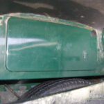 Triumph TR6 2.5 125 ch — double carburateur, overdrive — passage de roue et soubassement