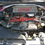 Subaru Impreza STI 9 DCCD — compartiment moteur