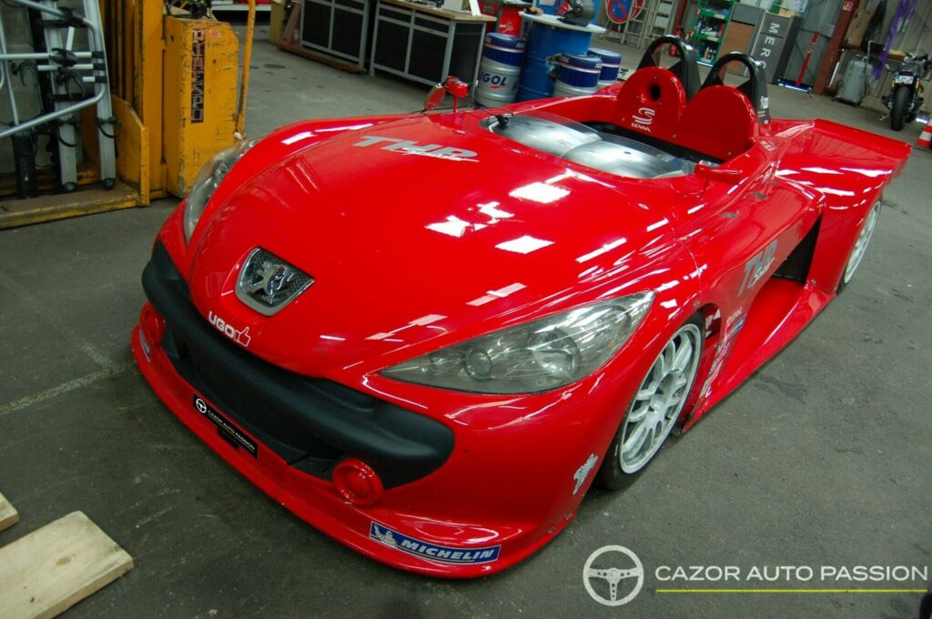 Peugeot Spider THP 2007 — vue trois-quarts avant