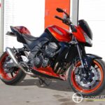 Kawasaki Z 750 ABS — vue trois-quarts avant