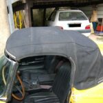 Jaguar Type E Série 2 4.2 L — capote, vue complémentaire