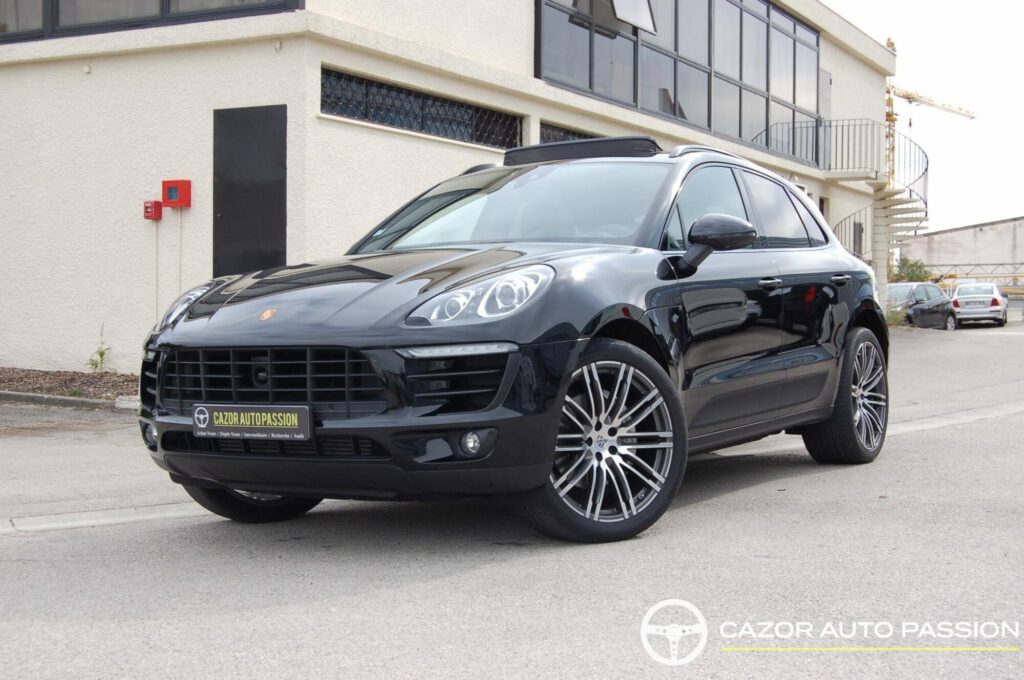 Porsche Macan S Diesel — modèle 2015 — vue trois-quarts avant